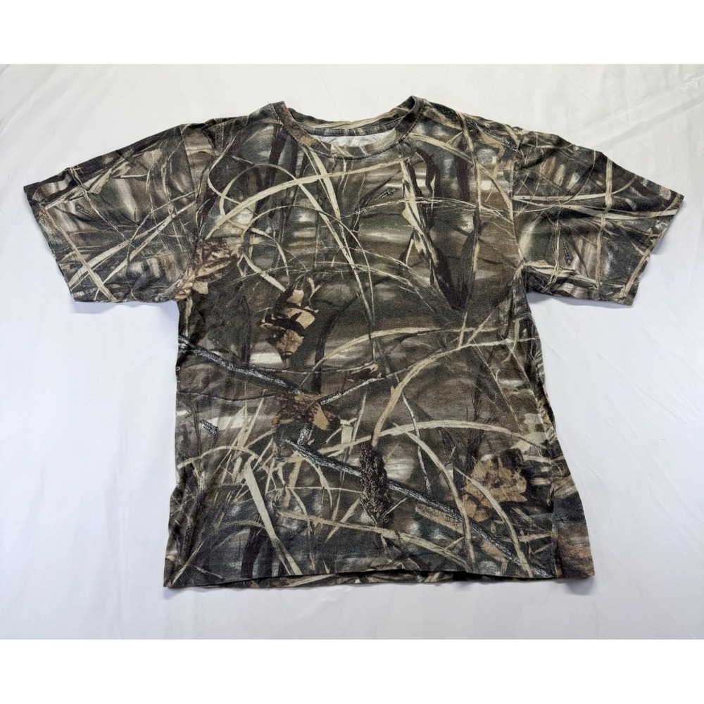 Game Winner‎ RealTree Camo Hunting T-Shirt Men's Sm All Over Print Outdoors